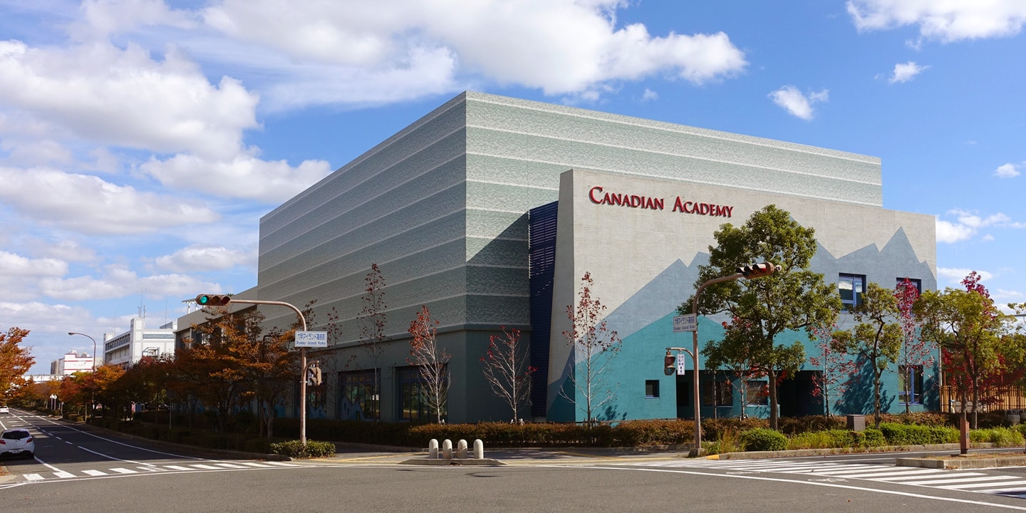 Campus exterior of Canadian Academy (CA)